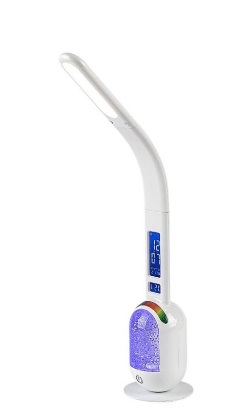 Lampka biurkowa Rabalux Figen biała LED 5W 5000K 290lm akumulator IP20 wym: 38 x 31 cm tworzywo sztuczne - 1 szt.