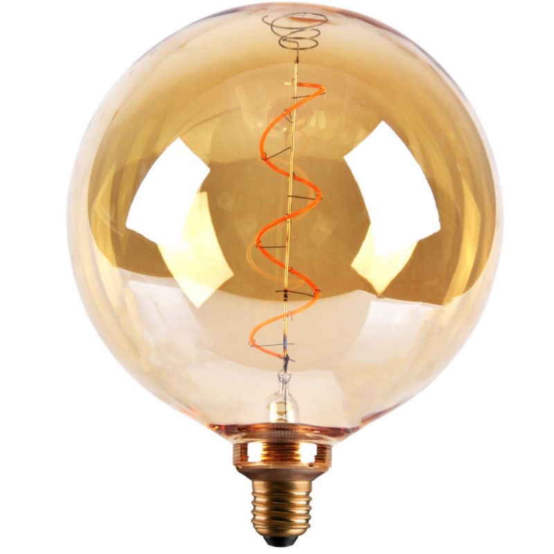 Żarówka LED Sanico Goldlux LED E27 FILAMENT G200 4W DecoVintage Amber 1800K - 1 szt.