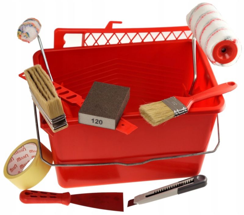 Zestaw Malarski FEINZ Z Wiadrem 12L Expert Mega 12 szt.