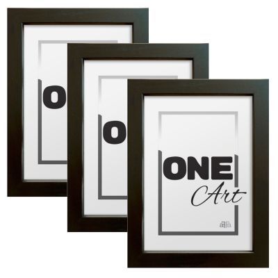 Zestaw ramek Hekla 20x25 czarny 3szt.