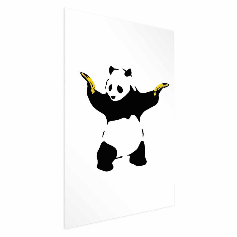 Plakat Artgeist Panda with Guns 21x30 cm bez ramy 1 szt