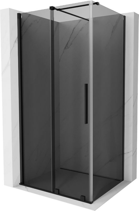 Kabina prysznicowa prostokątna Mexen Velar grafit/czarna 871-100-080-41-70 1 szt.