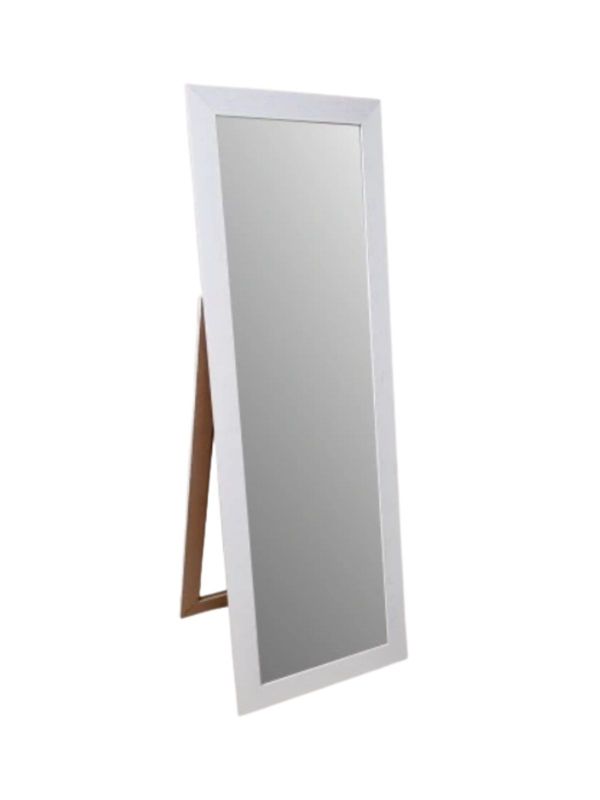 Lustro stojące SLIM Erama 45x130 cm białe 1szt