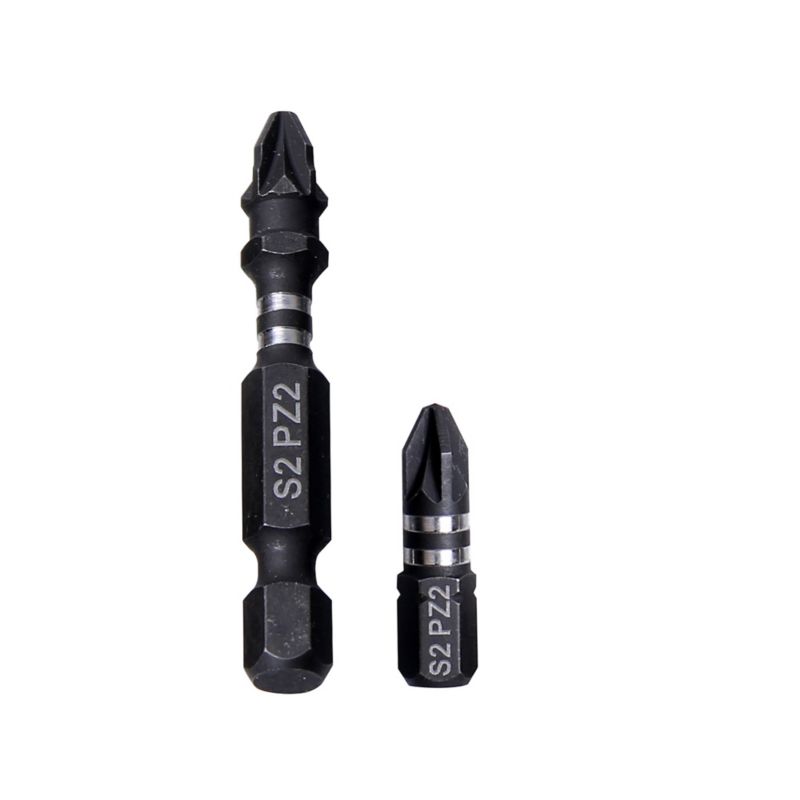 Zestaw bitów udarowych 25 x 50 mm PZ2 30 szt.