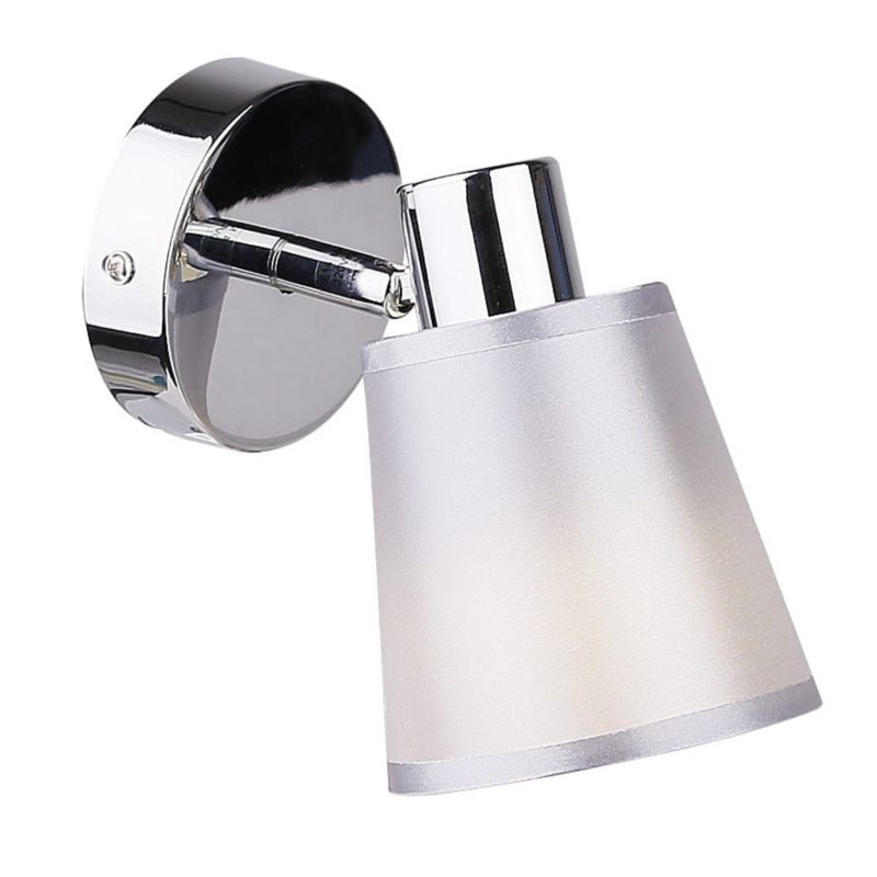 Kinkiet ścienny Candellux Pin chromowany srebrny 1 x E14 x 40W IP20 wym: 16 x 19 x 10 cm - 1 szt.