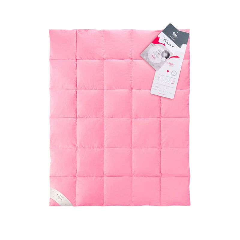 Kołdra AMZ Basic 155/160x200 cm Ciepła Różowy 1 szt.