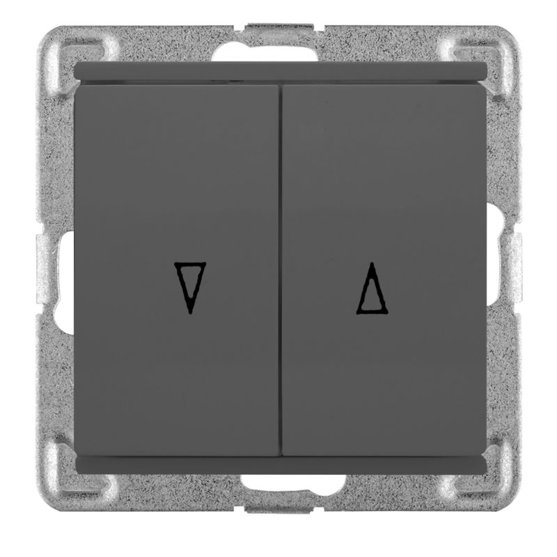 Przełącznik rolet Polmark Verona bazalt