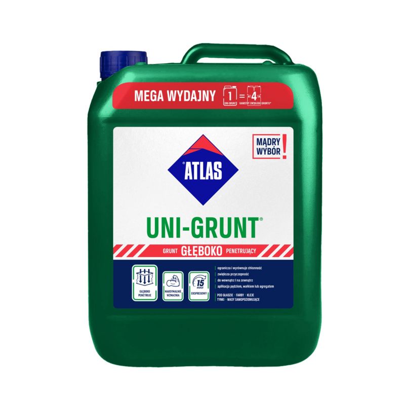 Grunt głęboko penetrujący Atlas Uni-Grunt 5 kg