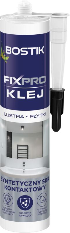 Klej montażowy Bostik FixPro do luster i płytek 300 ml