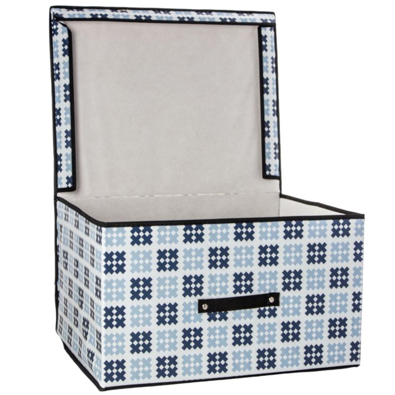 Organizer EDANTI Zamykany Pudełko Z Pokrywką Wodoodporny Do Szafy Na Ubrania Bieliznę Zabawki 1 szt.