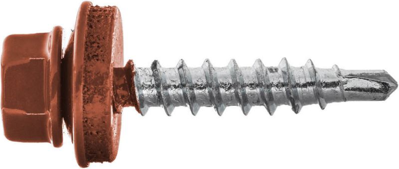 Wkręt samowiercący Diall OD 4,8 x 35 mm brązowy miedziany 50 szt.