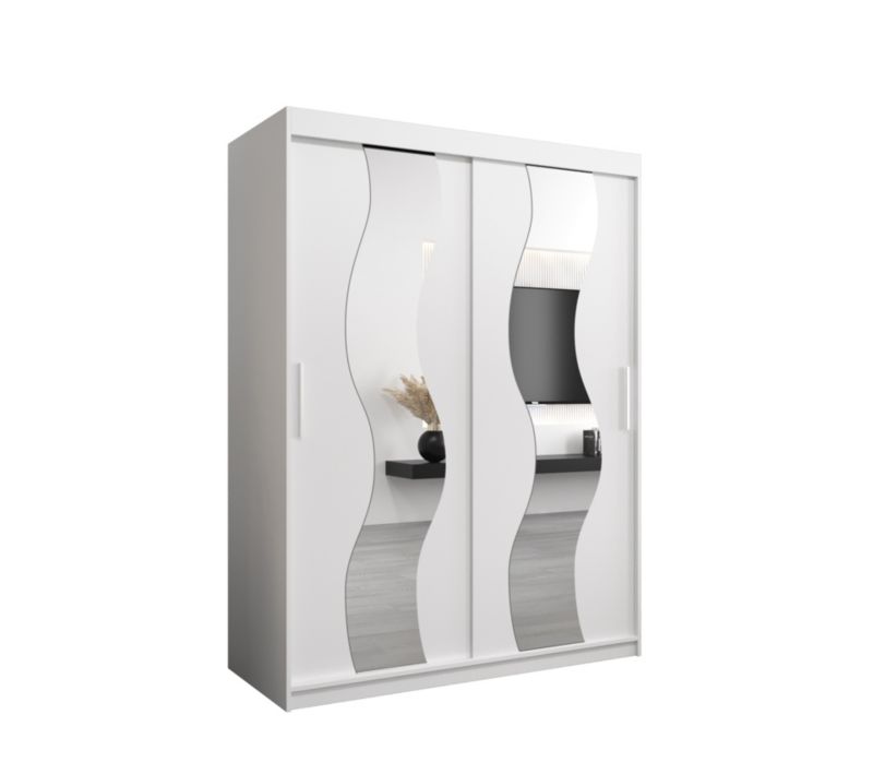 Szafa przesuwna Abiks SEWILLA 150 dąb sonoma + dąb sonoma 1 szt.