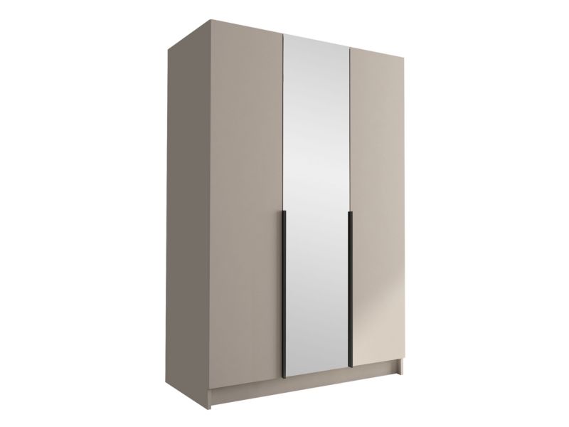 Szafa MIRJAN 24 z lustrem Calia II kaszmir/czarny 1 szt.