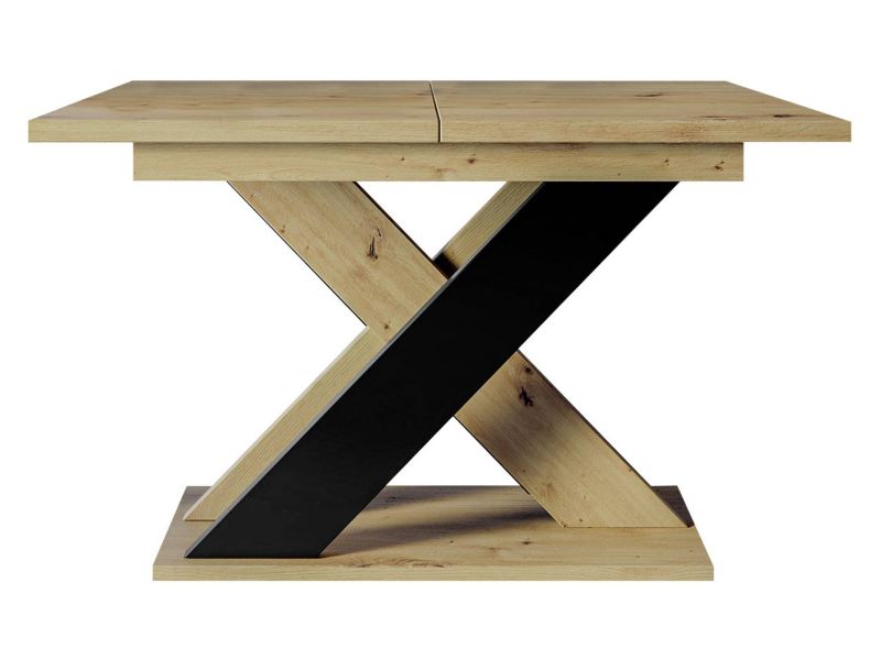 Stół rozkładany MIRJAN 24 Xao artisan / czarny 1 szt.