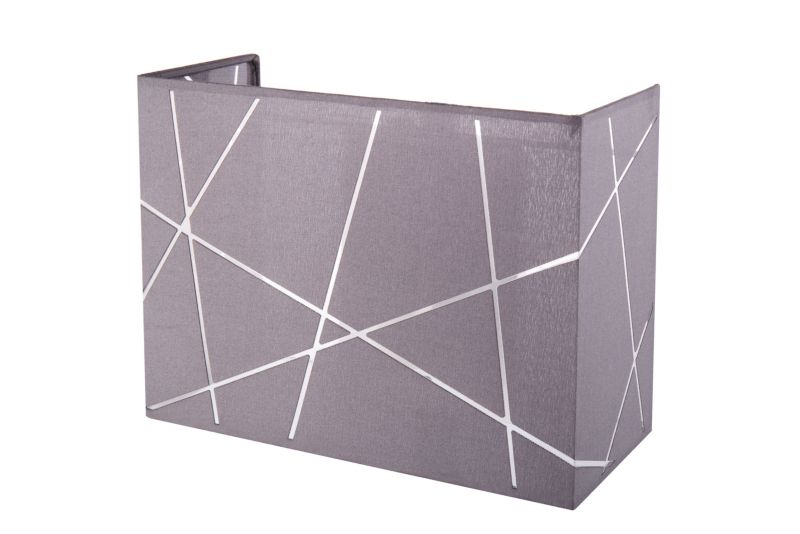 Kinkiet GoodHome Dachigam 1-punktowy E14 szary