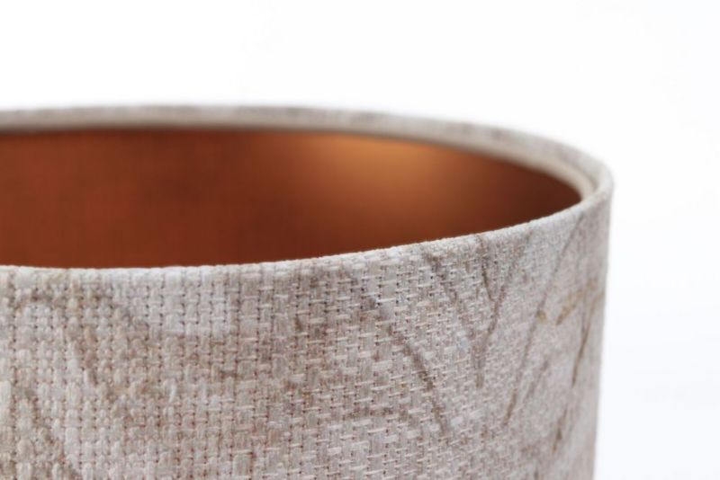 Lampa Bps Koncept stojąca HOME 40 beżowa/złota/biała 1 szt