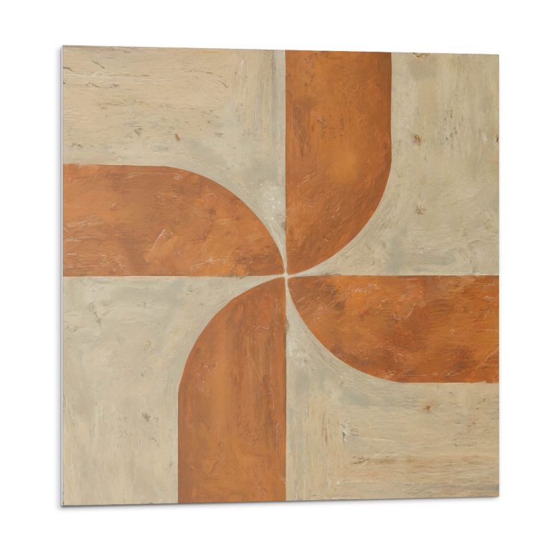 Kafelki samoprzylepne Wallfluent 50x50 cm Krzywe i figury geometryczne 4 szt.