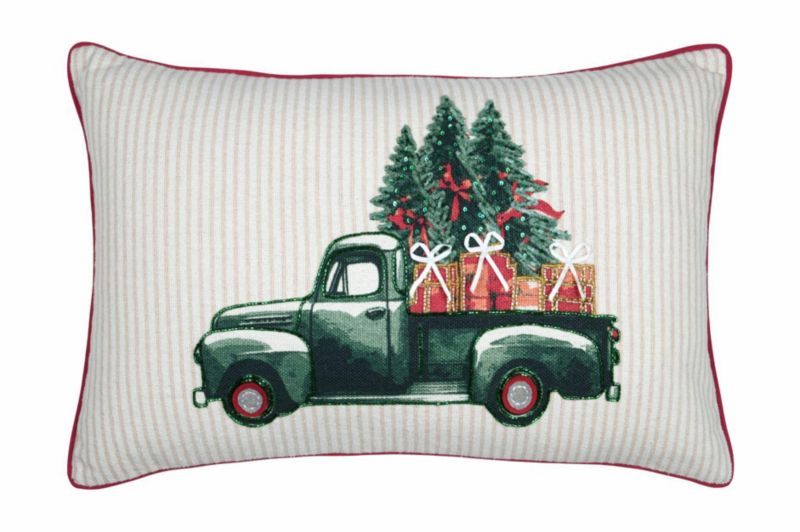 Poduszka Gifted Vert STOF Biało-Czerwona Samochód 1 szt.