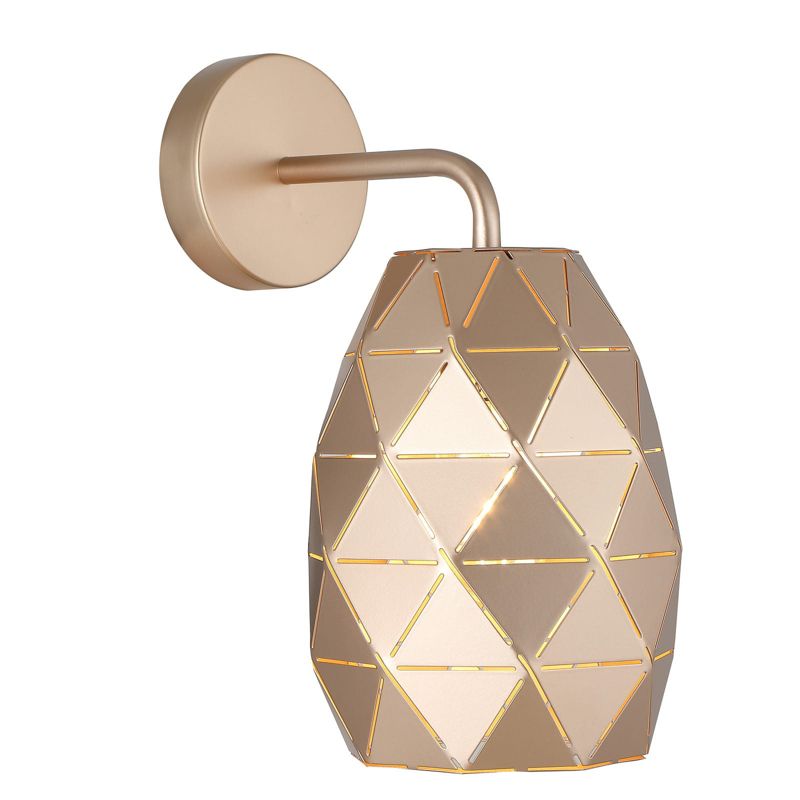 Kinkiet ścienny Italux Harley mosiądz-złoty styl nowoczesny 1 x E27 x 40W IP20 wym: 31 x 15 x 18 cm - 1 szt.