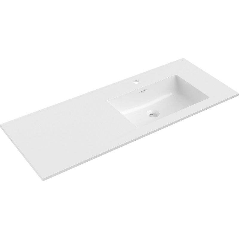 Umywalka wpuszczana Mexen Otis biała 121x46,5 cm 1 szt.