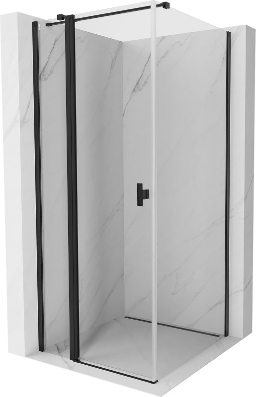 Kabina prysznicowa Mexen Mist T czarna 110x110 cm 8A4T-110-110-70-00 1 szt.