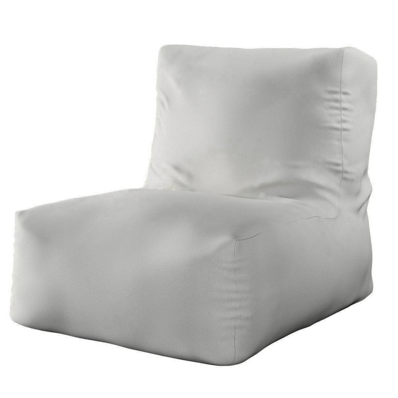 Pufa- fotel Dekoria 67 x 31 x 75 cm jasny popiel 1 szt.