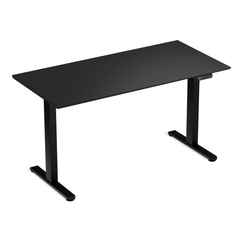 Biurko elektryczne regulowane LVNSystem Control Flex+ 140 cm czarny 1 szt.