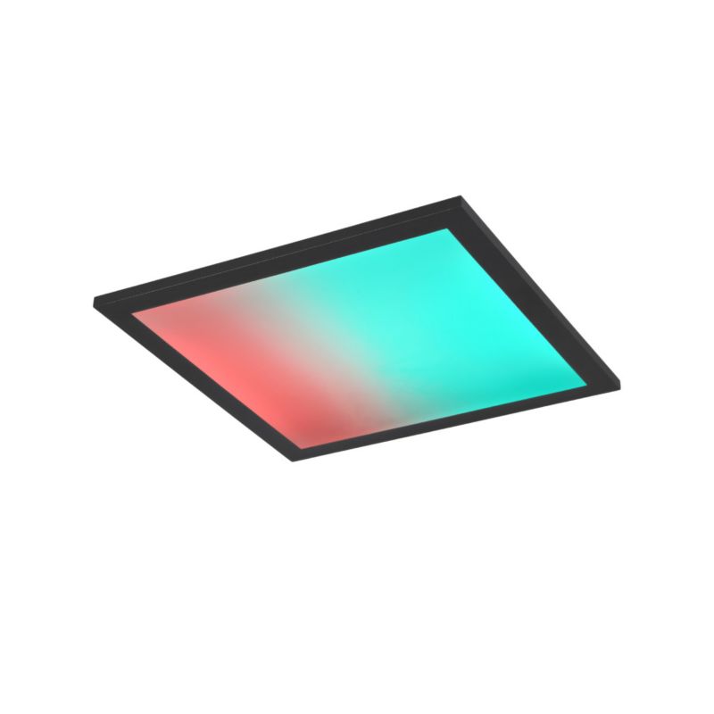 Plafon sufitowy lampa RL Beta czarny-multikolor LED 13W 2700K-6500K 1400lm IP20 wym: 5 x 29,5 x 29,5 cm metal - 1 szt.