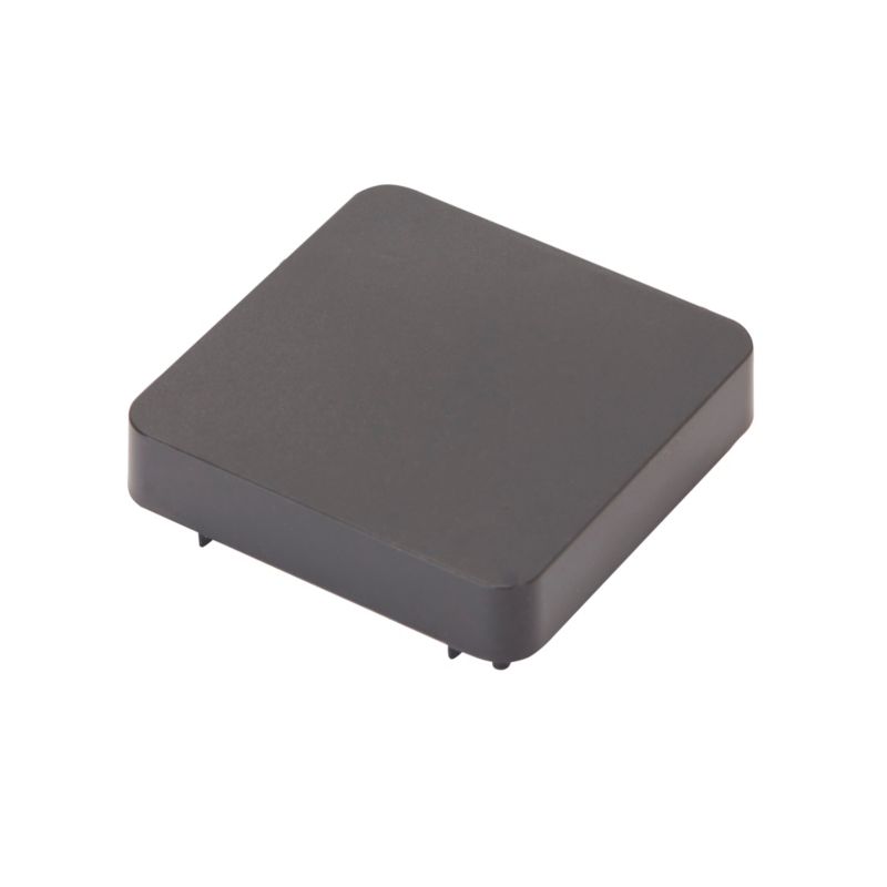 Daszek słupa GoodHome Neva taupe