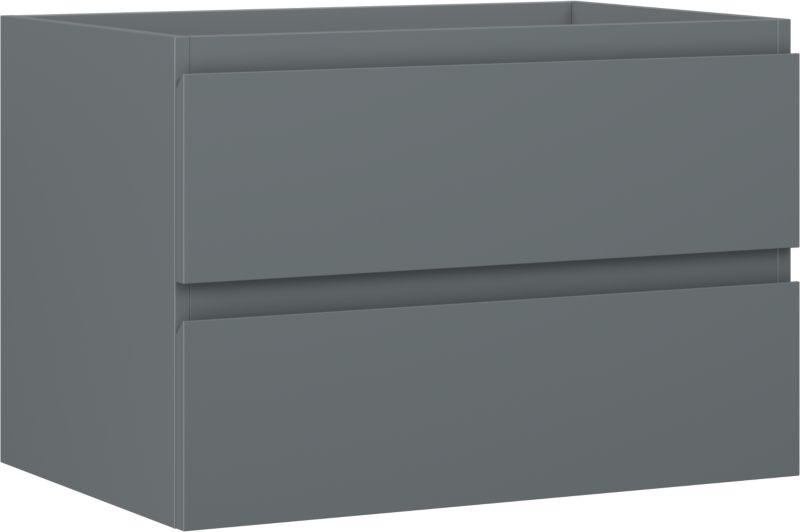Szafka łazienkowa podumywalkowa Mexen Orio grafit mat 70 cm 2 szuflady 1 szt.