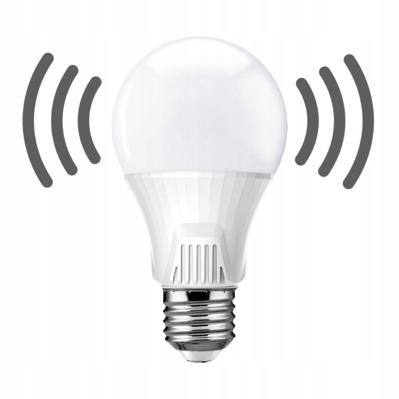Żarówka LED Lls 9W E27 3000K z czujnikiem ruchu 1szt.