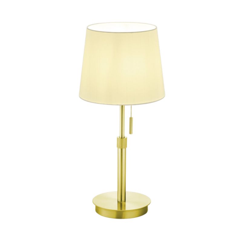 Lampa stołowa Trio Lyon złoto-biała 1 x E27 x 60W IP20 wym: 56 x 23.5 x 25.5 cm metal - 1 szt.