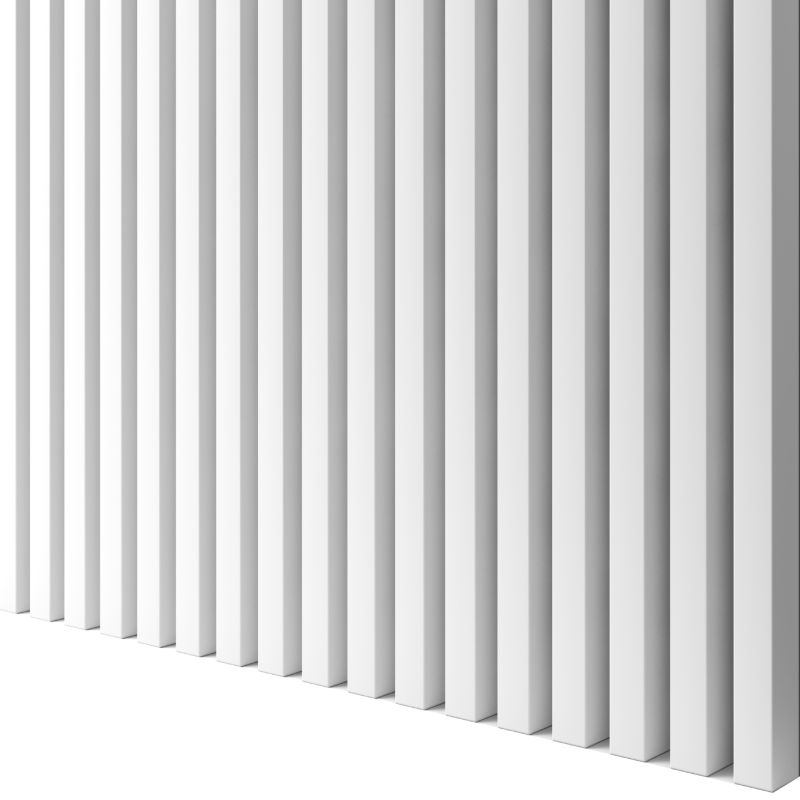 Lamele klasyczne LAMELE3D biały mat zestaw 10 szt