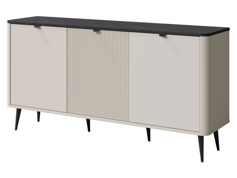 Komoda MIRJAN 24 Marly 8 kaszmir + szary kamień 1 szt.