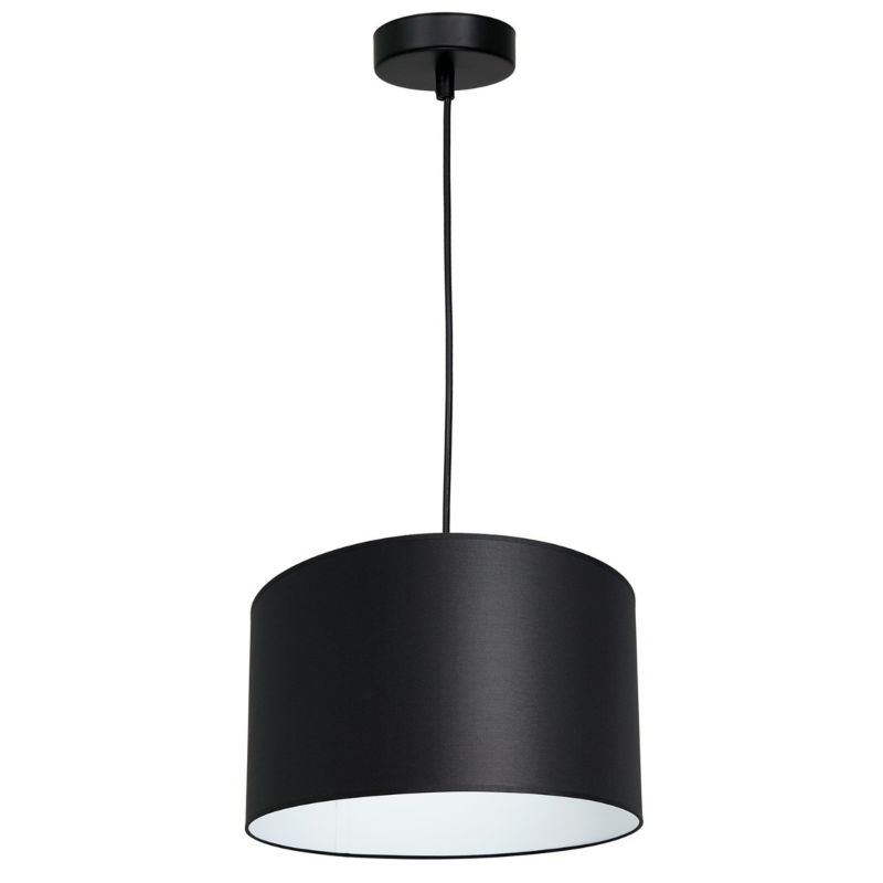 Lampa wisząca Luminex Arden czarny matowy wym: 110 x 25 x 25 cm 1xE27 x 15W 1 szt.