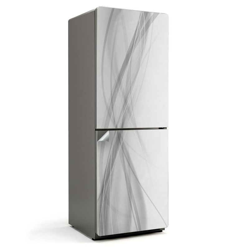 Naklejka na lodówkę Wallfluent 70x190 cm Abstrakcyjne fale linii 1 szt.