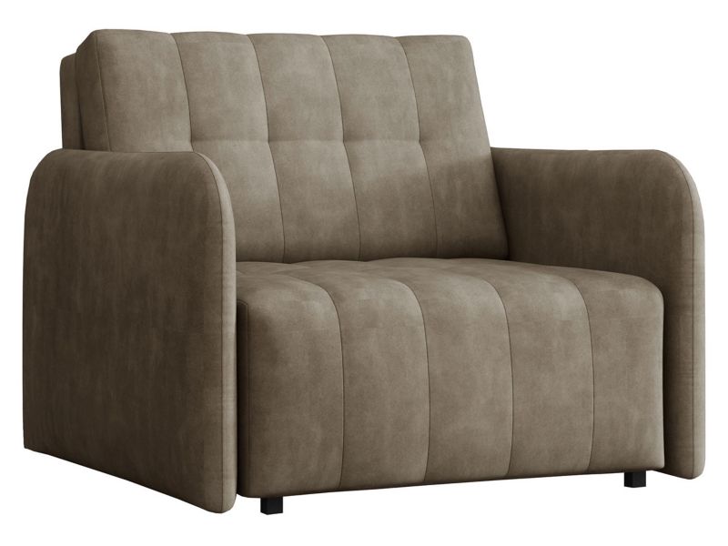 Kanapa rozkładana MIRJAN 24 Viva Grand I zamsz cappuccino 1 szt.