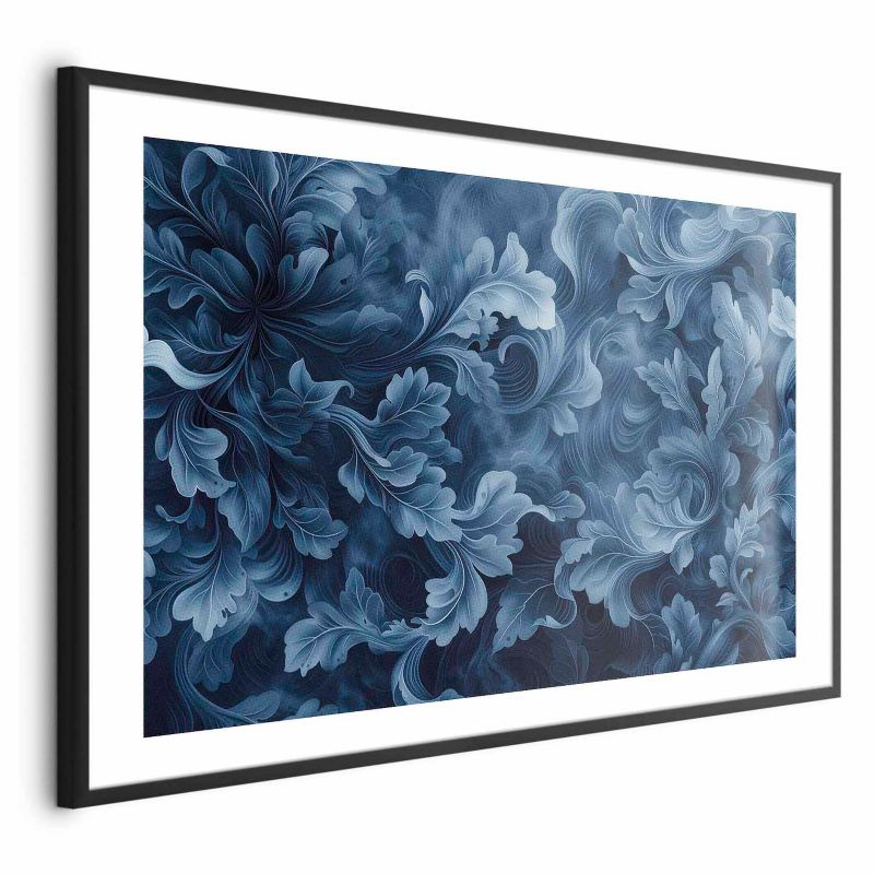 Plakat Artgeist Abstrakcyjne ornamenty 90x60 cm z ramą czarną 1 szt