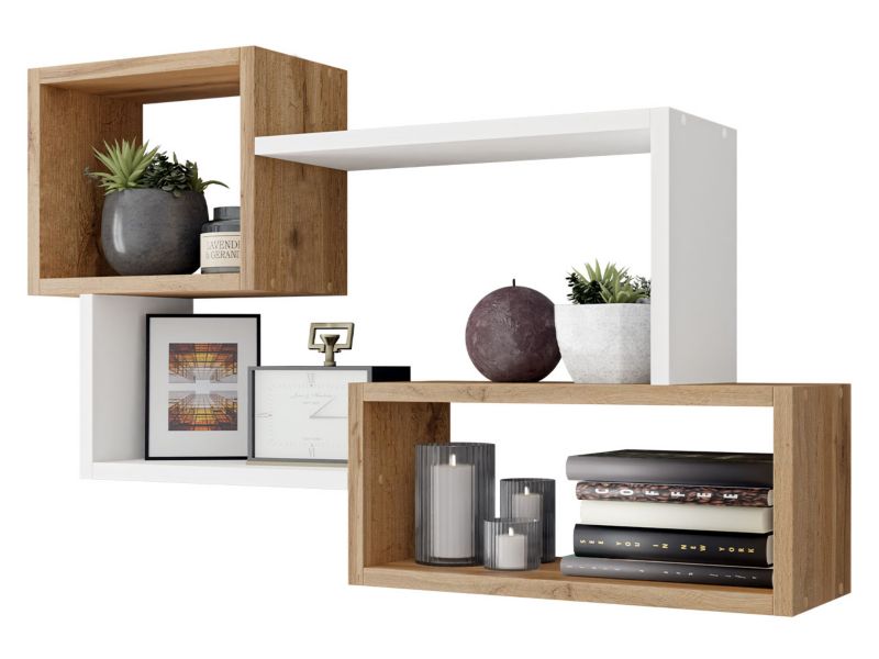 Półka MIRJAN 24 Trio 005 wotan / biały 1 szt.