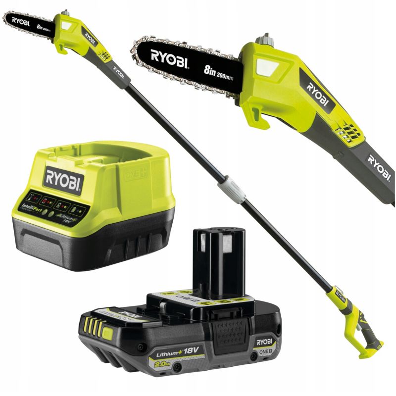 PILARKA NA WYSIĘGNIKU DO GAŁĘZI RYOBI RPP182020 +AKUMULATOR2Ah 1 szt.