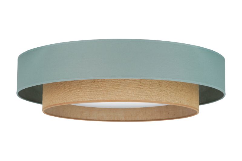 Plafon Duolla Boho LED szałwia / juta