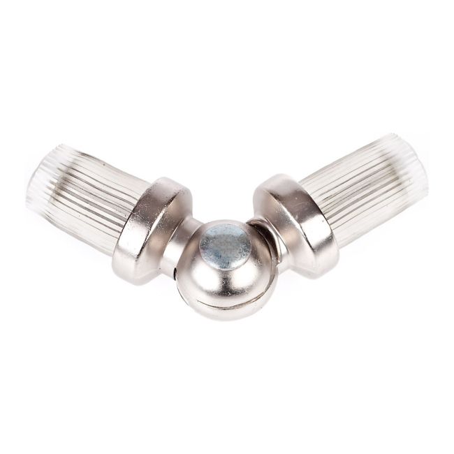 Łącznik kątowy Colours chrom mat 16 mm