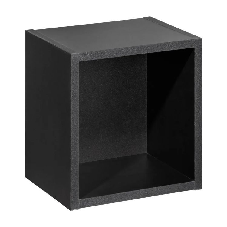 Półka Comad wisząca NOVA BLACK 83-27-Q 27x25cm czarna 1 szt