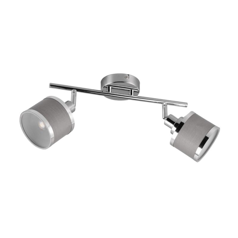 Spot oprawa sufitowa Trio Arosa odcienie srebra 2 x E14 x 28W IP20 wym: 19 x 10 x 52,5 cm - 1 szt.