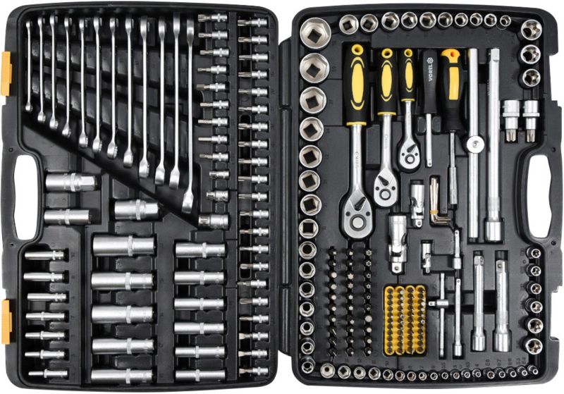 Zestaw kluczy Vorel 1/2'' 1/4" 3/8" 216 sztuk