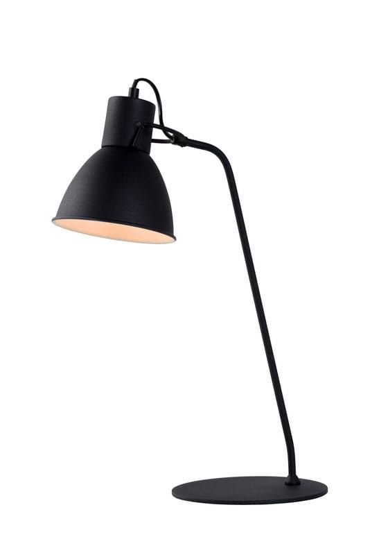 Lampa biurkowa Lucide Shadi czarna 1 x E14 x 40W IP20 wym: 50 x 20 x 40 cm metal - 1 szt.
