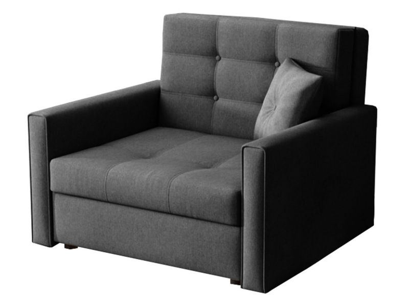 Kanapa rozkładana MIRJAN 24 Viva Lux I grafitowy 1 szt.