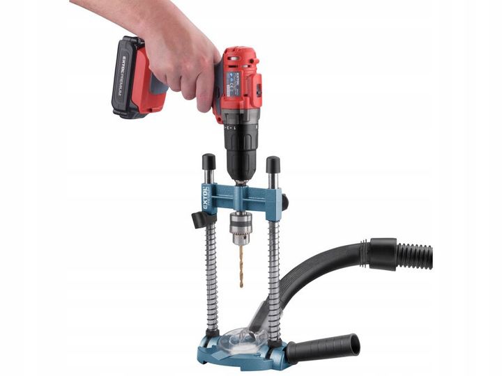 Stojak na wiertarkę Extol Premium statyw wiertarski z głowicą 1-10mm metalowy regulowany 1 szt