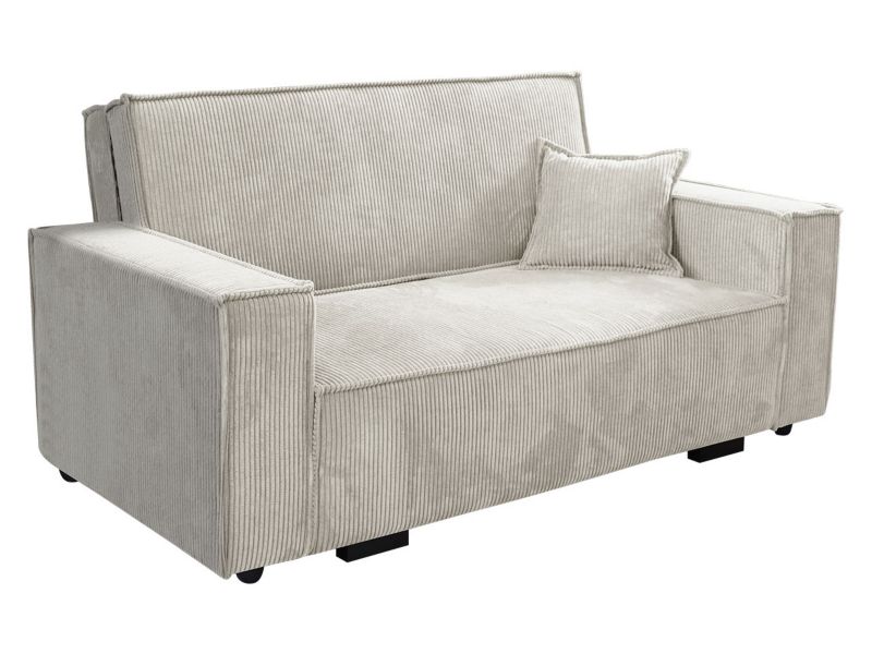 Kanapa rozkładana MIRJAN 24 Viva Star Sztruks III waniliowy 1 szt.