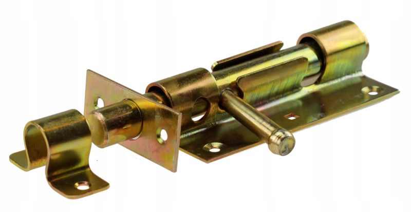 Zasuwa FEINZ Dwustronna Do Furtki Drzwi Złota 1 szt.